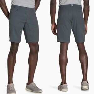 KUHL Silencr Cargo Shorts Mens 32 Gray Hiking Outdoor Climbing Camping
